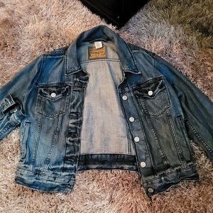 NWOT Levi's Short Blue Jean Jacket